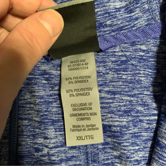 Blue workout jacket - Picture 2 of 3